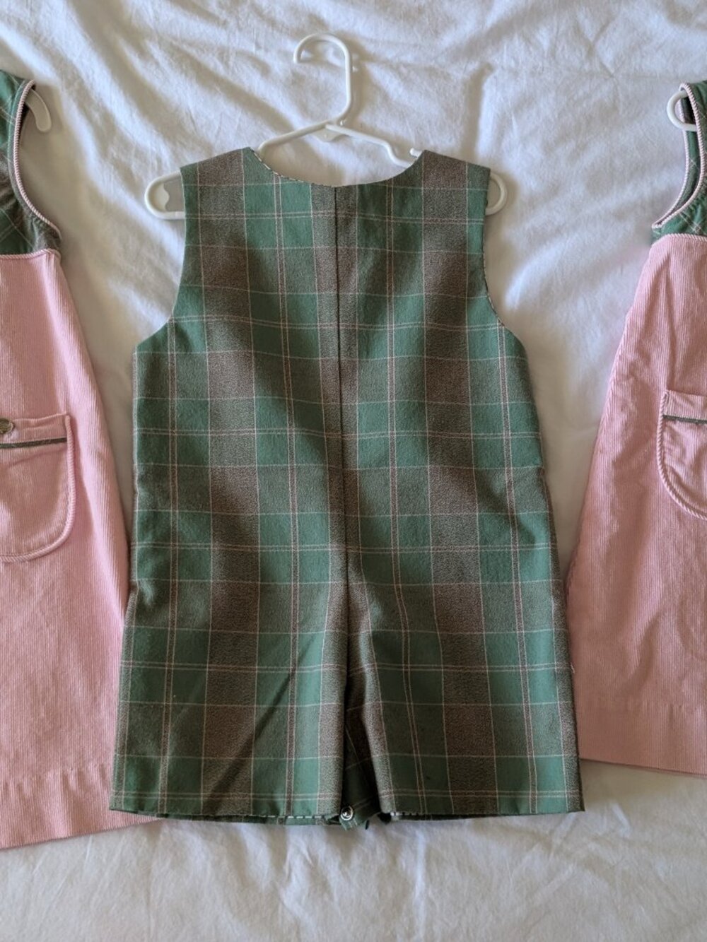 The Beaufort Bonnet Jack Keen Jon Jon in Green Flannel 3T